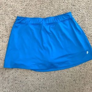 Neon blue Prince skort
